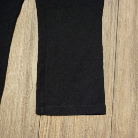 592. Jockey Lounge Workout Capri Cropped Black Pants Size Small - Picture 3 of 8